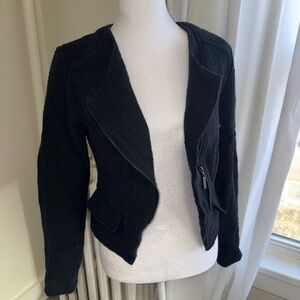 Mossimo Black Tweed Jacket